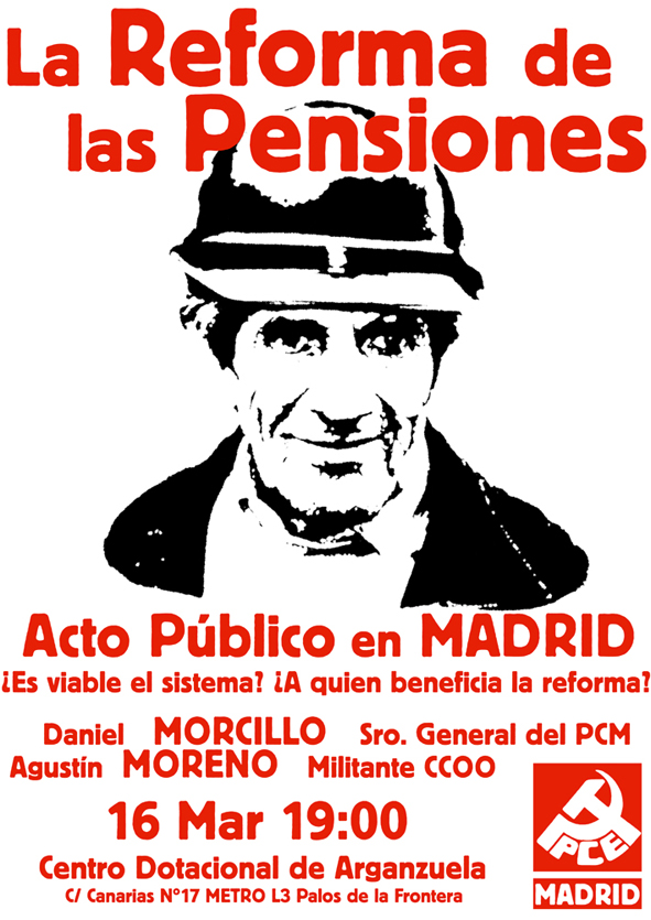cartel acto pensiones